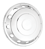 22.5" Front Swedish Style Wheel Trims