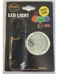 Gracemate LED Base - RGB 7 Colour - USB Plug