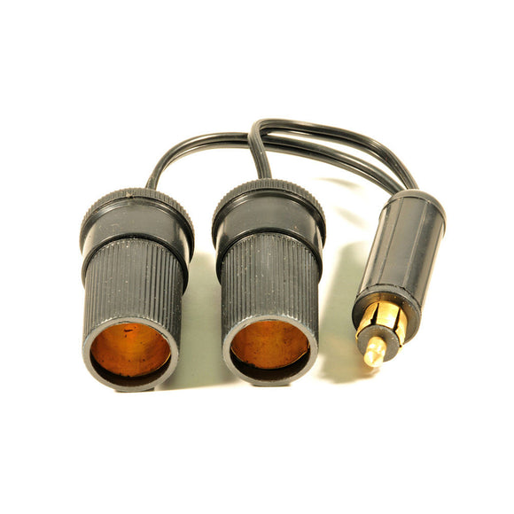 Hella Plug to Twin Cigarette Socket Adaptor